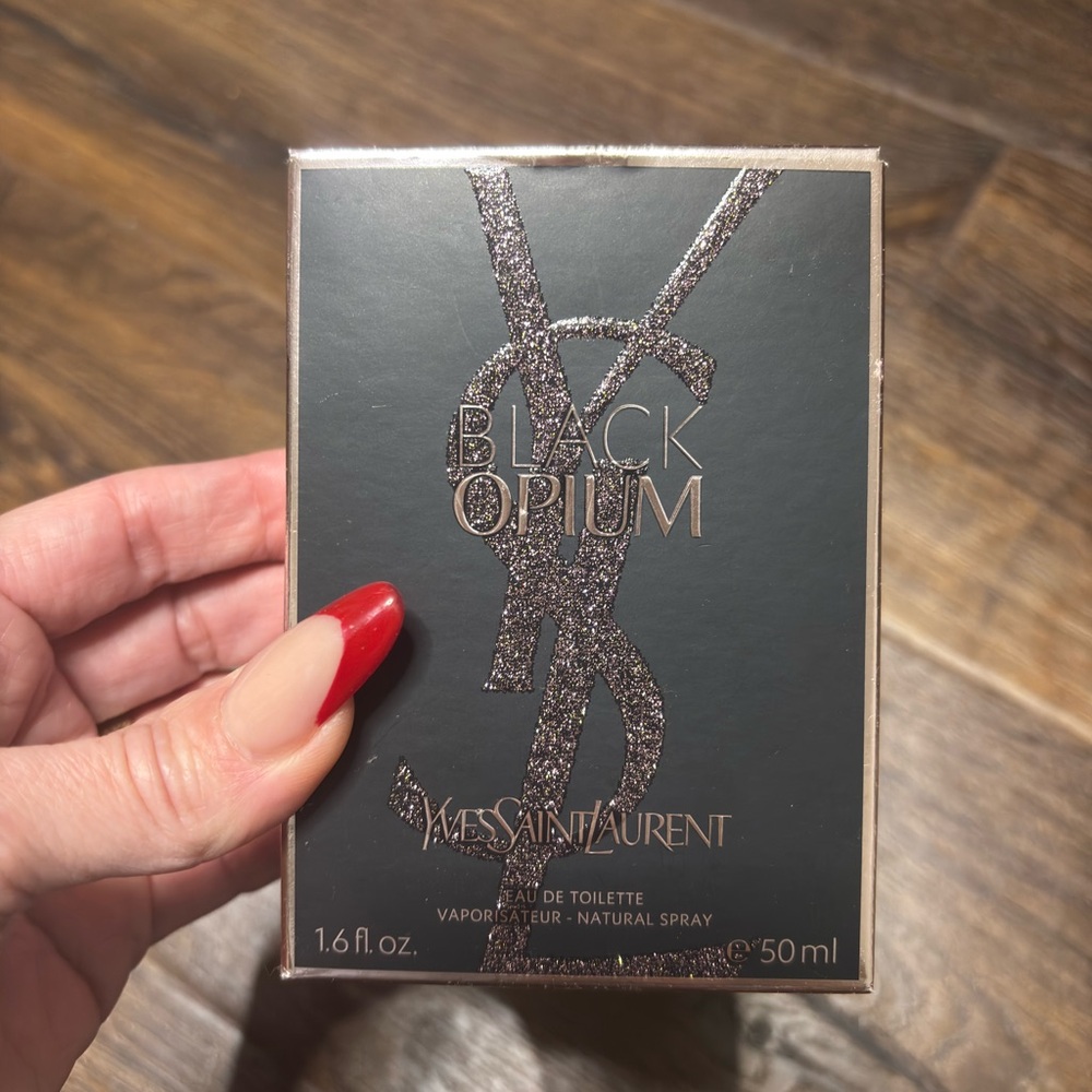 Yves Saint Laurent Black Opium Eau de Toilette in a 1.6 fl. oz